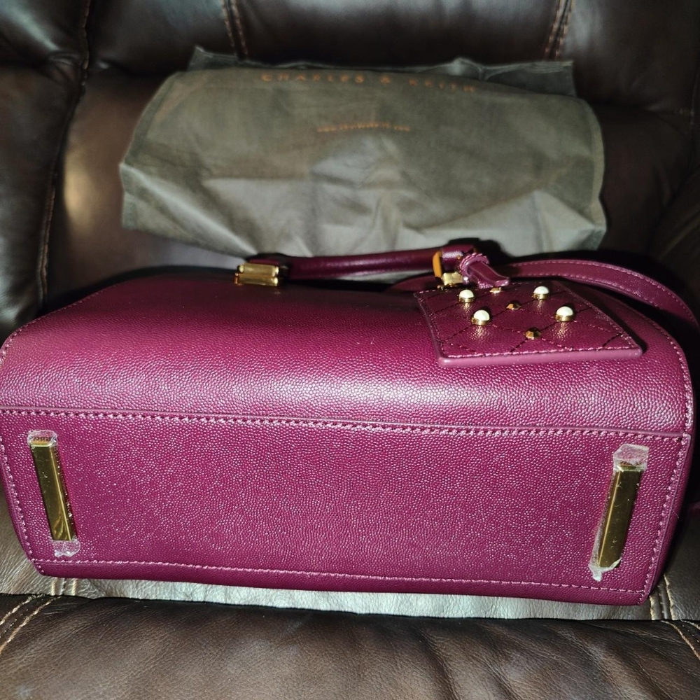 Charles & Keith Structured 2 Way Satchel - image 6